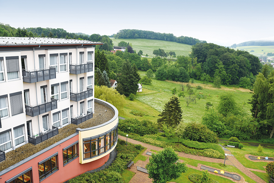 Außenansicht der Eleonoren-Klinik in Lindenfels-Winterkasten Außenansicht der Eleonoren-Klinik in Lindenfels-Winterkasten