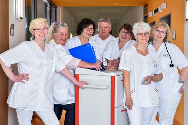 Pflegeteam der Eleonoren-Klinik in Lindenfels-Winterkasten Pflegeteam der Eleonoren-Klinik in Lindenfels-Winterkasten