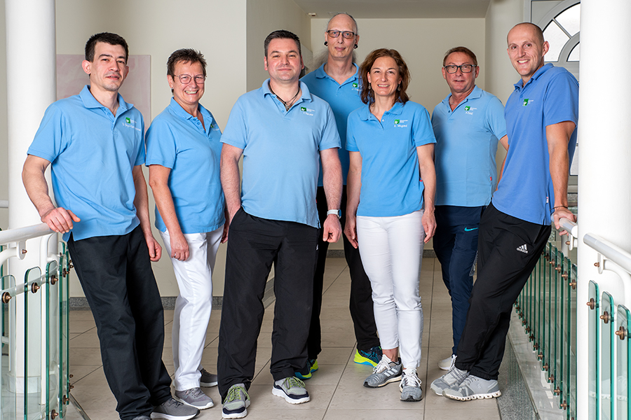 Team Physiotherapie der Eleonoren-Klinik in Lindenfels-Winterkasten Team Physiotherapie der Eleonoren-Klinik in Lindenfels-Winterkasten